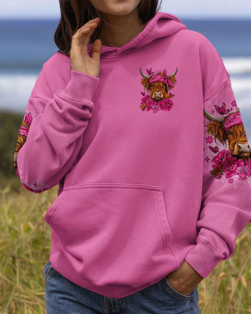 I'M NOT A HOT MESS COW ALL OVER PRINT  - TLNO0309252