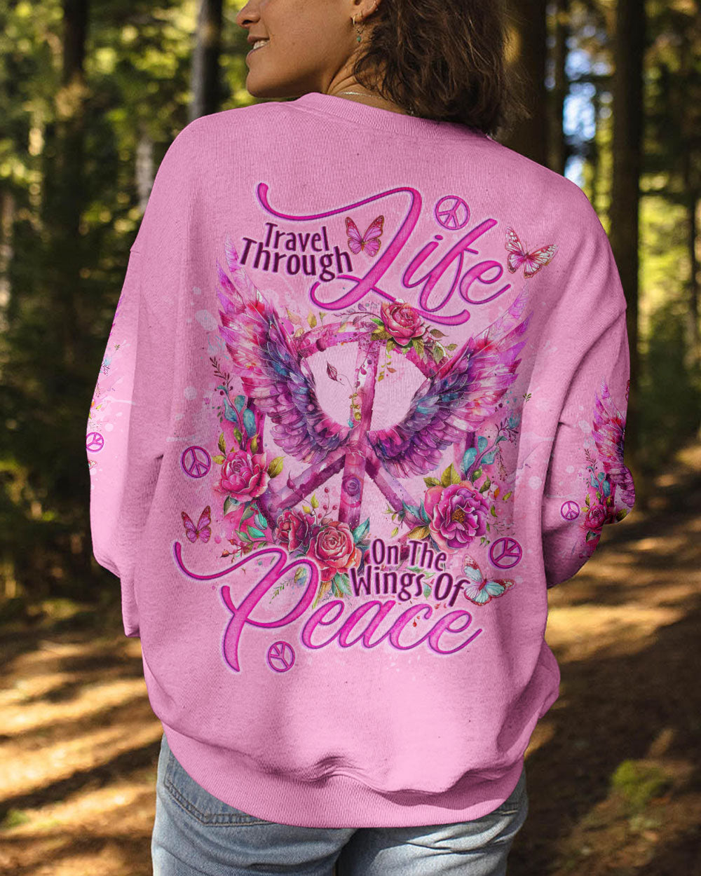 TRAVEL THROUGH LIFE PEACE ALL OVER PRINT - TLNO0404243