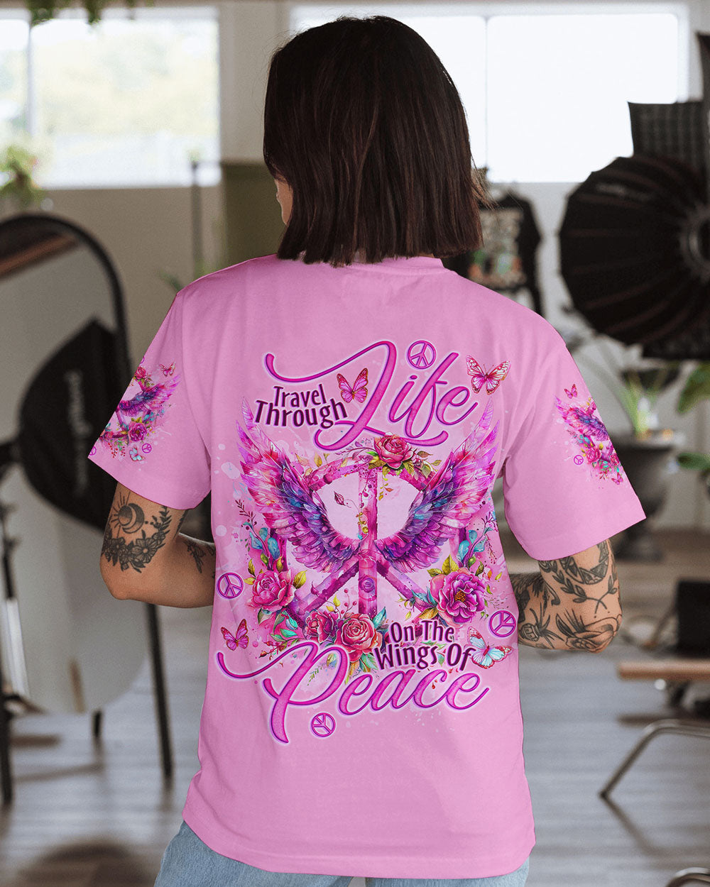 TRAVEL THROUGH LIFE PEACE ALL OVER PRINT - TLNO0404243