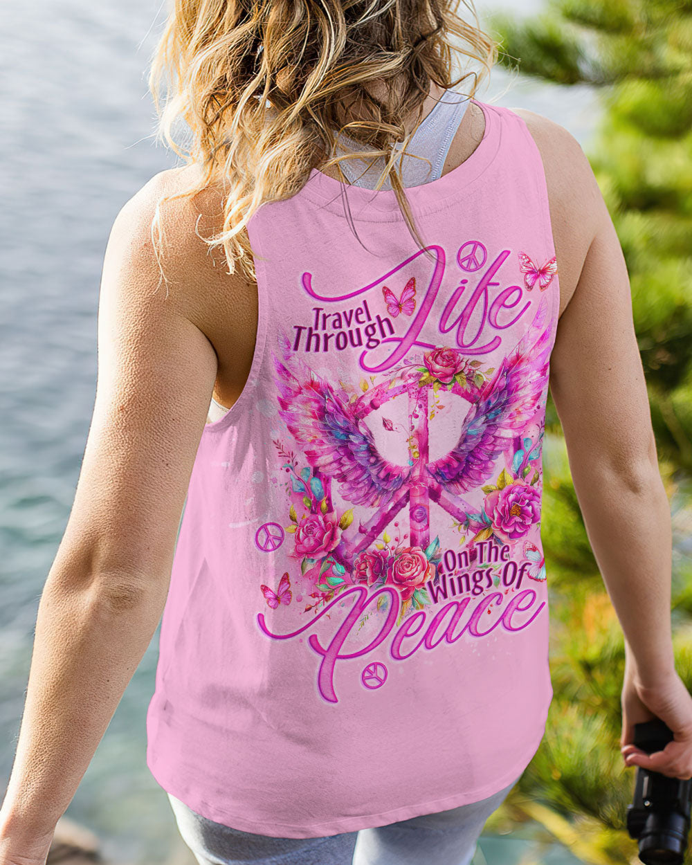 TRAVEL THROUGH LIFE PEACE ALL OVER PRINT - TLNO0404243