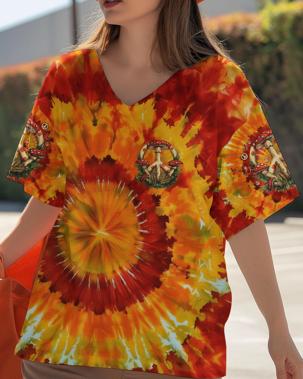 PEACE Y'ALL MUSHROOM ALL OVER PRINT - TLNO0411252