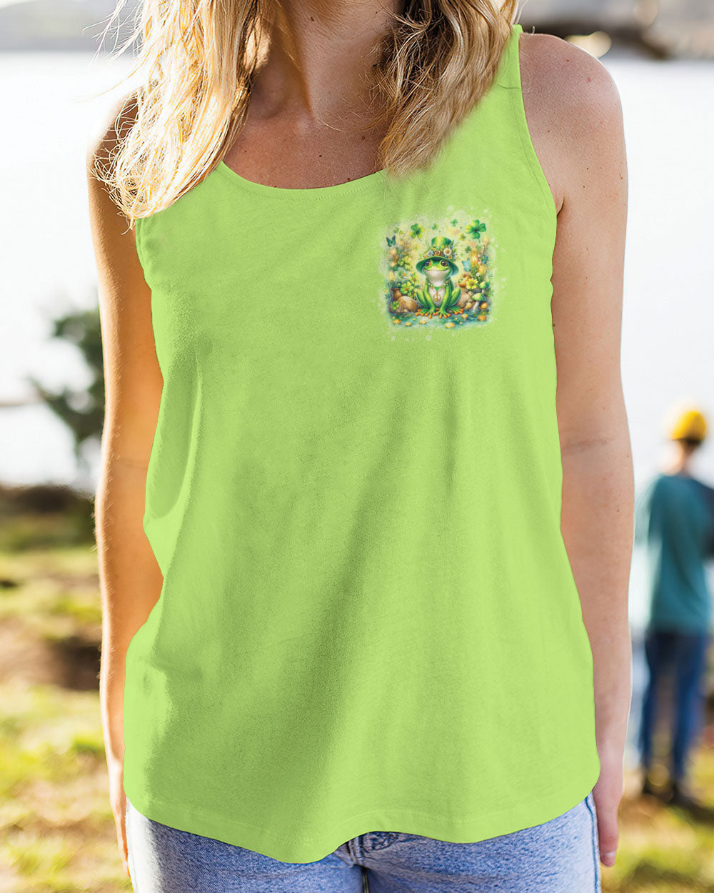 BE YOU THE WORLD WILL ADJUST FROG PATRICK'S DAY ALL OVER PRINT - TLNO0501241