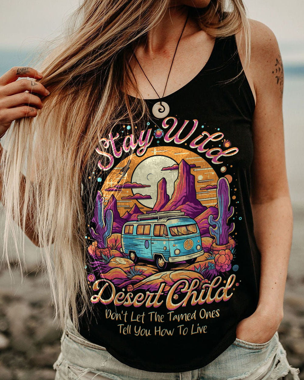 STAY WILD DESERT CHILD ALL OVER PRINT - TLNO0506232