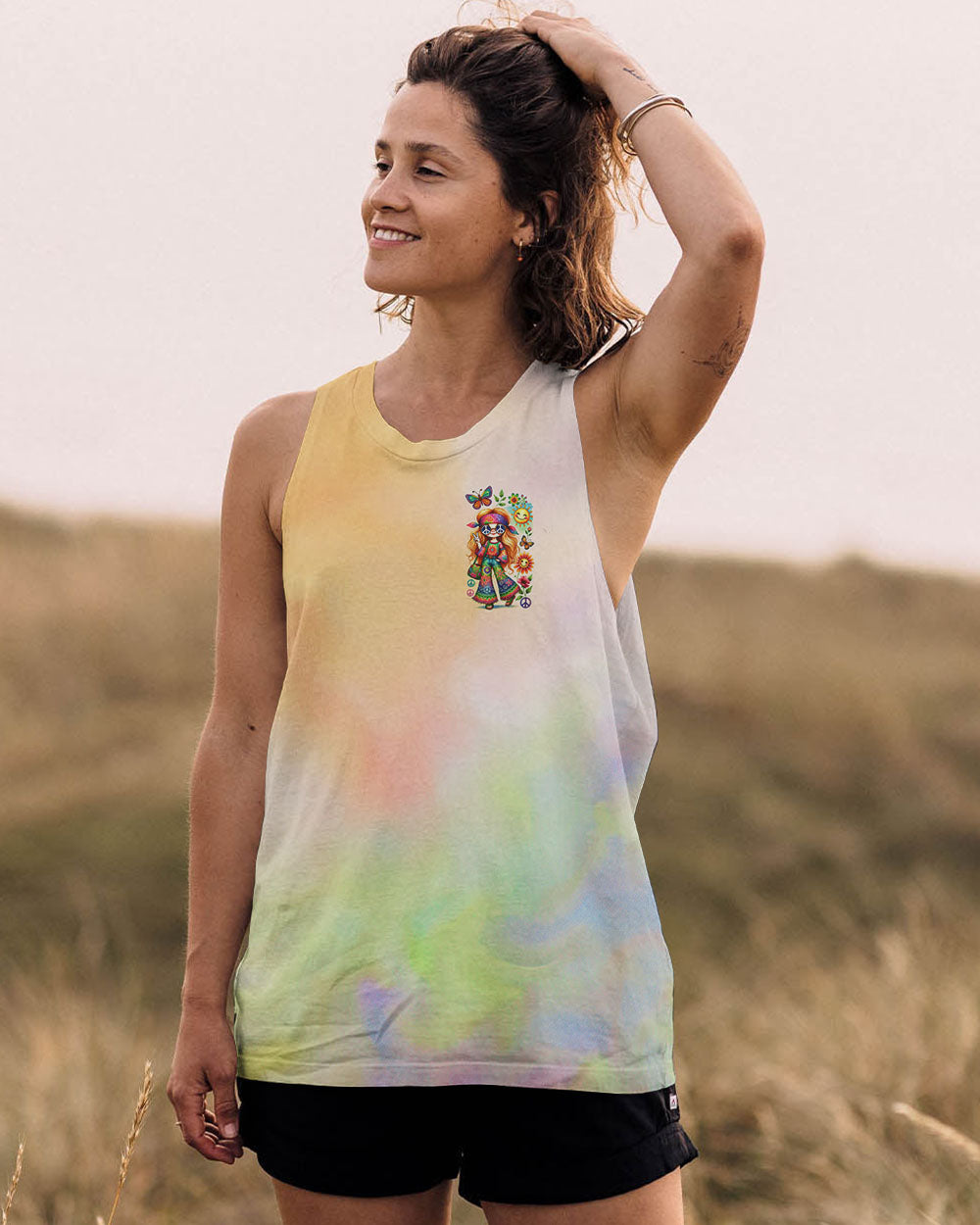 SUNSHINE LOVE AND LAUGHTER ALL OVER PRINT - TLNO0508242