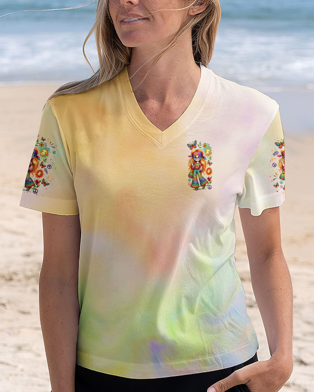 SUNSHINE LOVE AND LAUGHTER ALL OVER PRINT - TLNO0508242