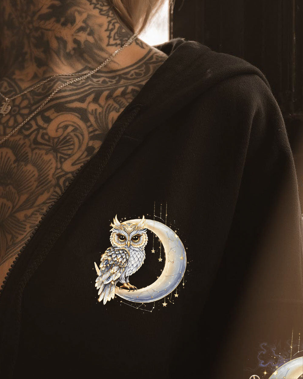 WHISPER WORDS OF WISDOM LET IT BE OWL MOON ALL OVER PRINT  - TLNO0509252