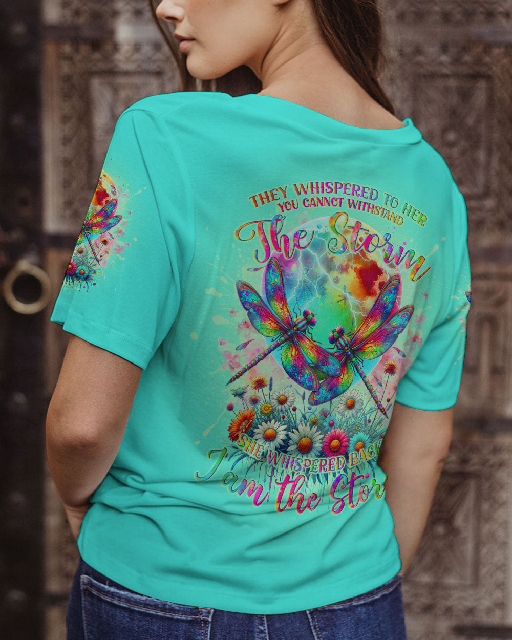 I AM THE STORM DRAGONFLY ALL OVER PRINT - TLNO0512231