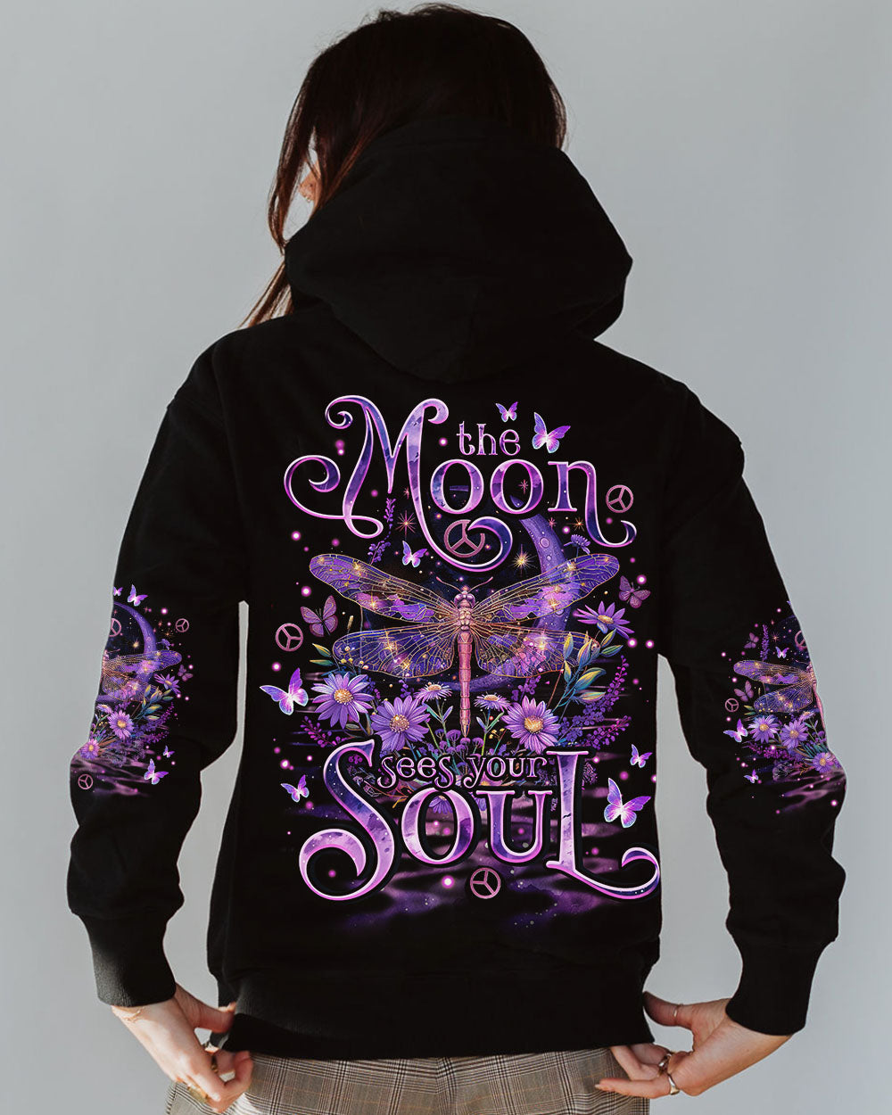 THE MOON SEES YOUR SOUL DRAGONFLY ALL OVER PRINT - TLNO0603243