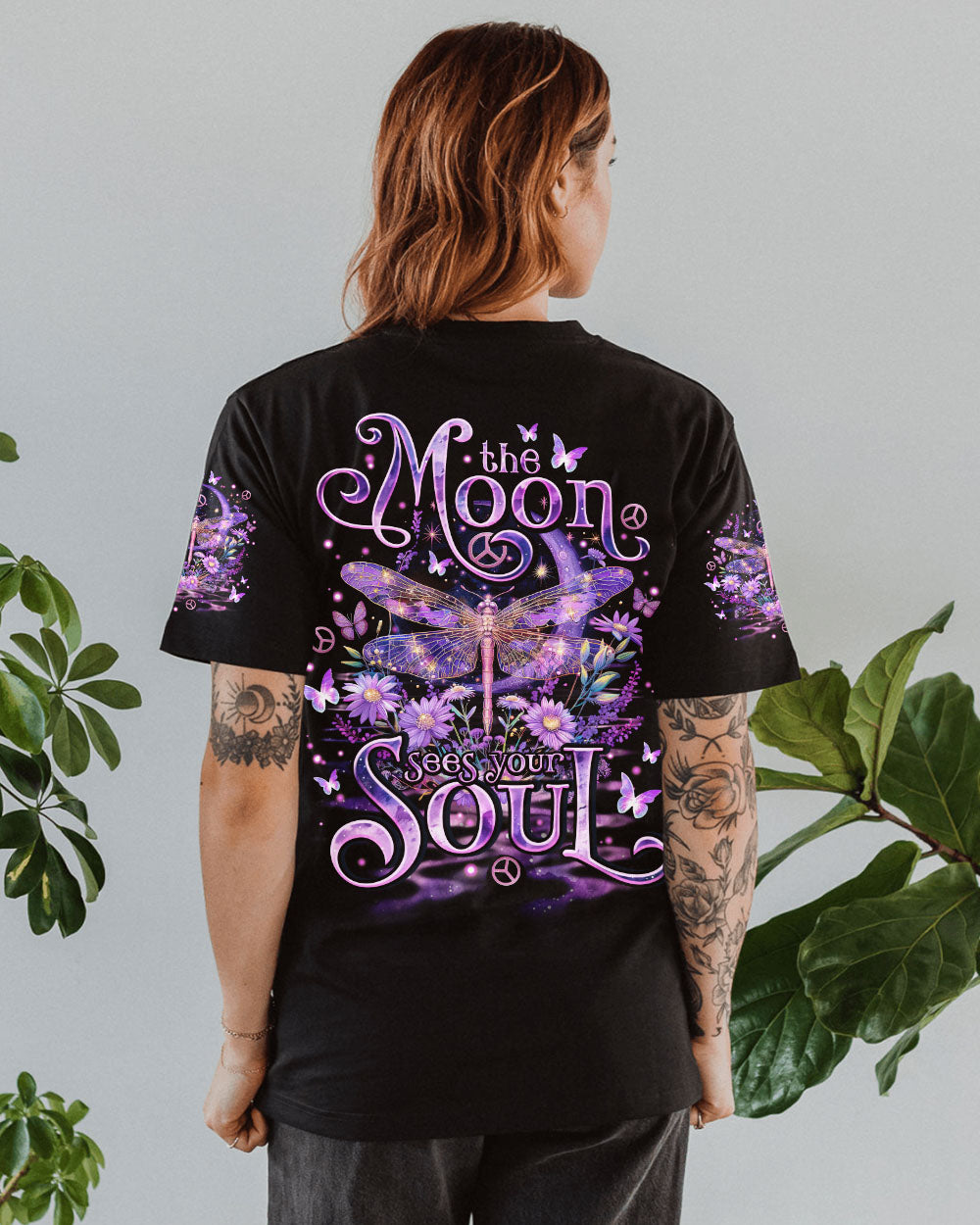 THE MOON SEES YOUR SOUL DRAGONFLY ALL OVER PRINT - TLNO0603243