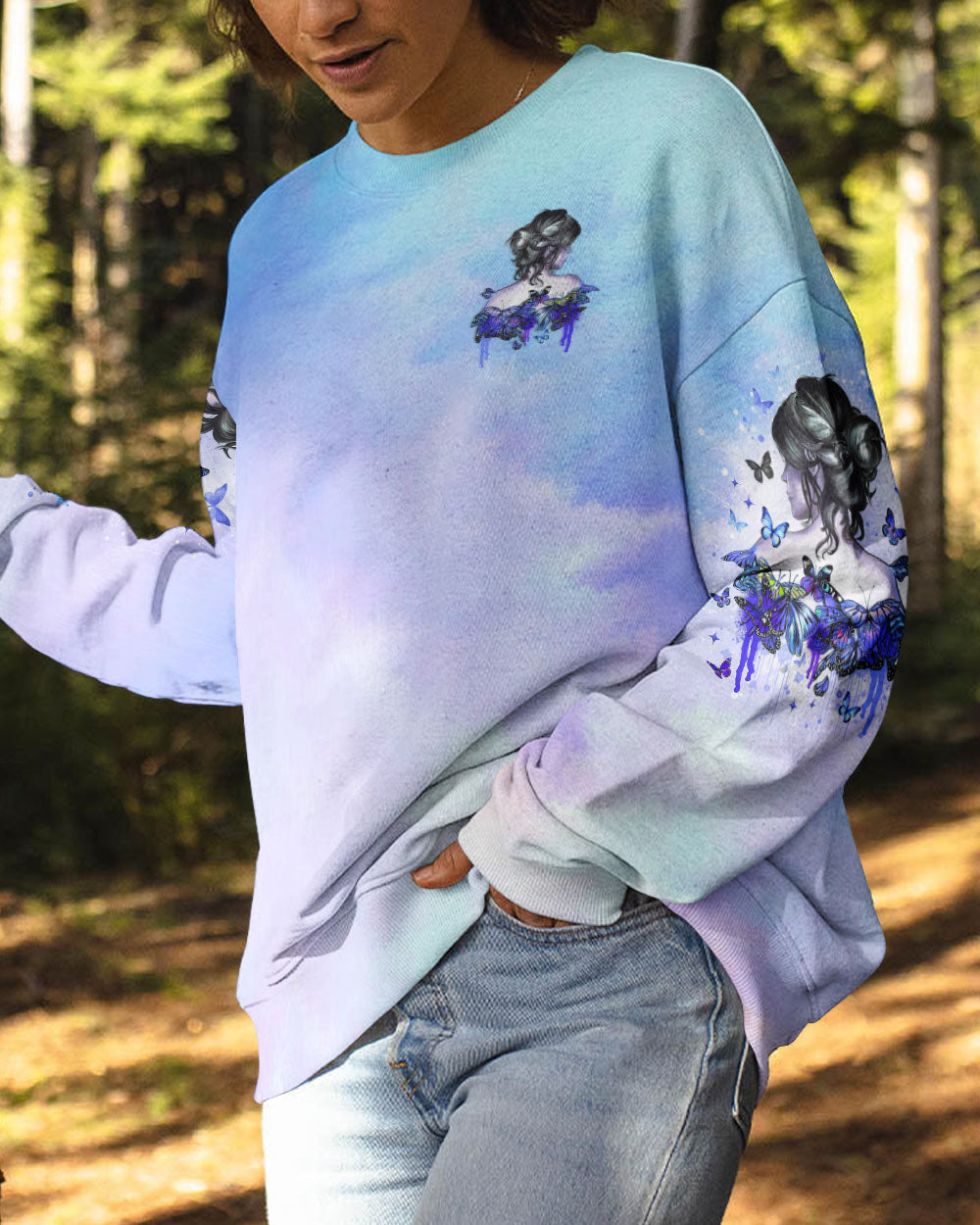 SPIRIT OF A FAIRY BUTTERFLY ALL OVER PRINT - TLNO0611241