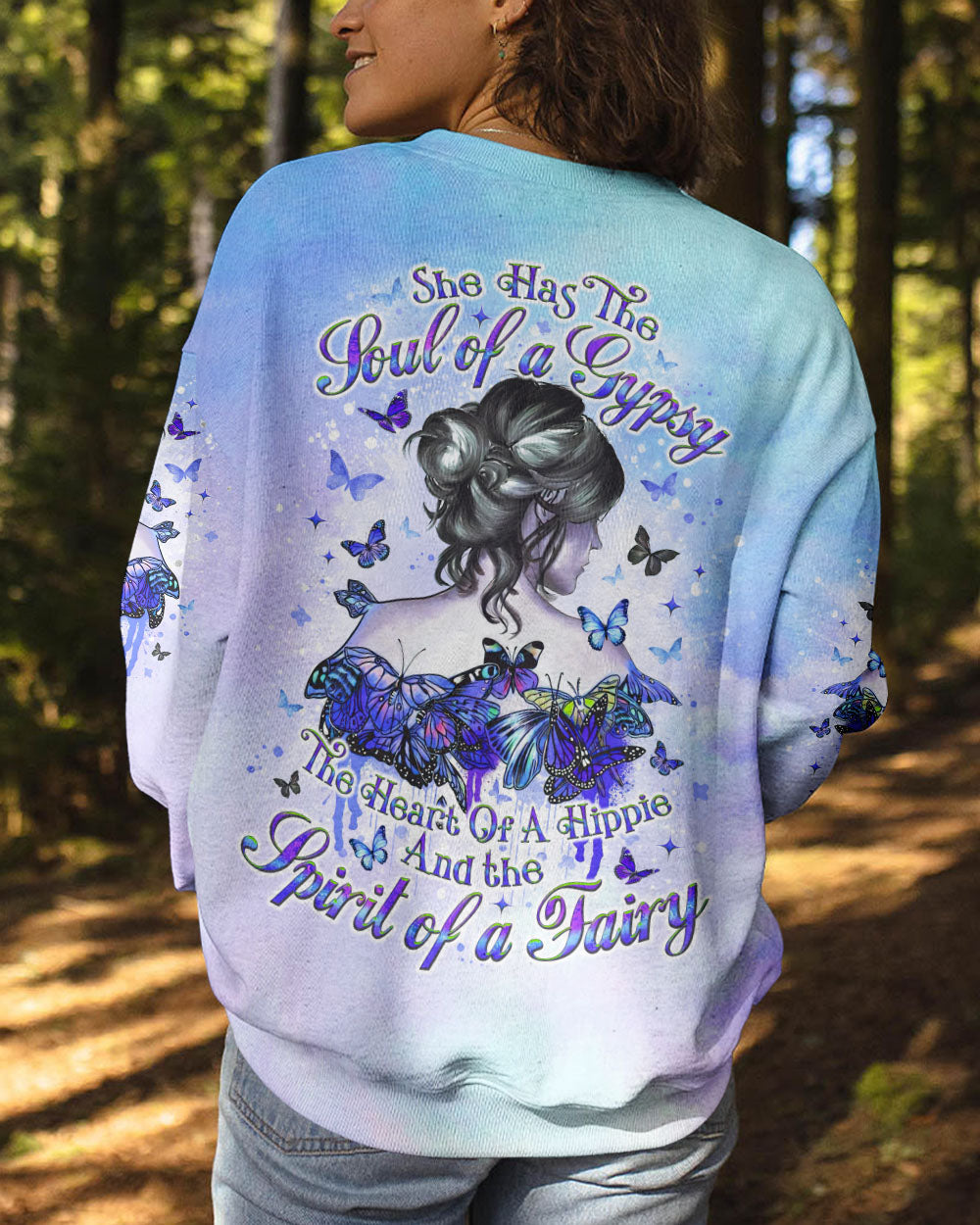 SPIRIT OF A FAIRY BUTTERFLY ALL OVER PRINT - TLNO0611241