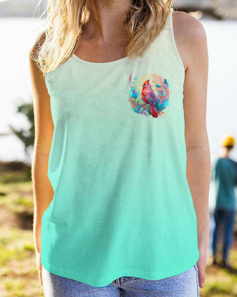WHEN CARDINALS APPEAR ANGELS ARE NEAR ALL OVER PRINT - TLNO0708234
