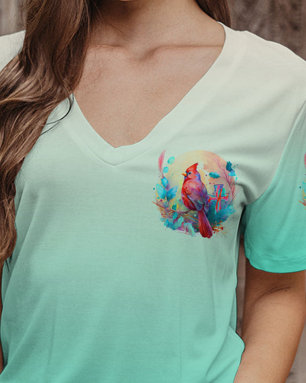 WHEN CARDINALS APPEAR ANGELS ARE NEAR ALL OVER PRINT - TLNO0708234
