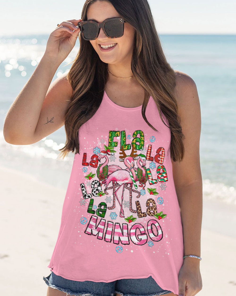 FLA LA LA LA MINGO CHRISTMAS ALL OVER PRINT - TLNO0710231