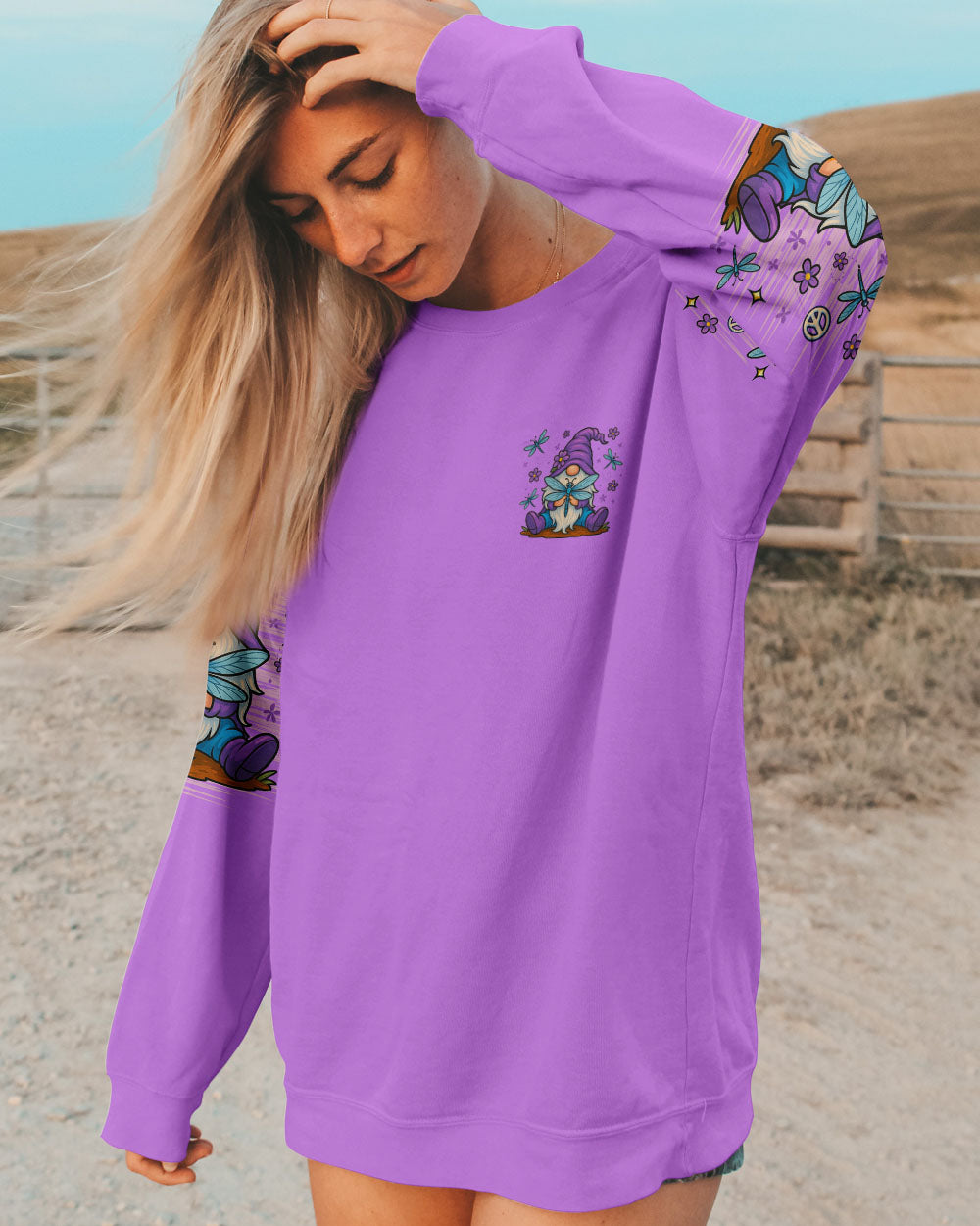 I BELIEVE THERE ARE ANGELS AMONG US GNOME ALL OVER PRINT - TLNO0710251