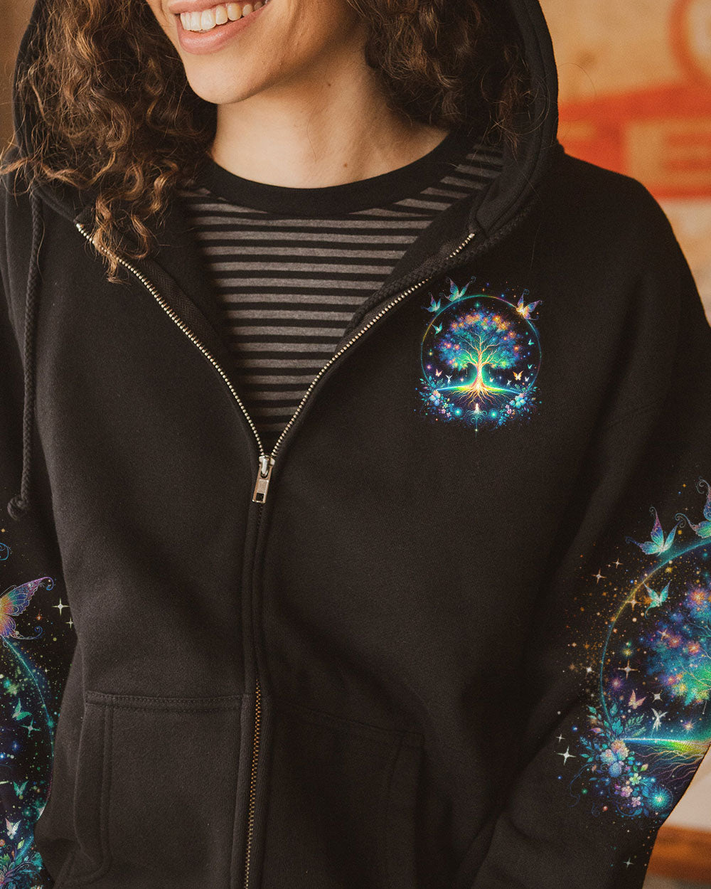 THE WORLD IS AS MAGICAL TREE OF LIFE ALL OVER PRINT - TLNO0801241