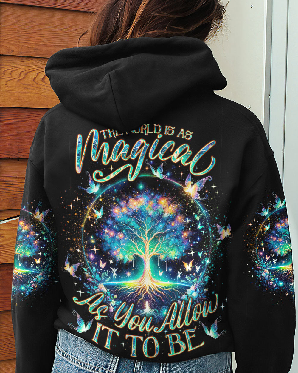 THE WORLD IS AS MAGICAL TREE OF LIFE ALL OVER PRINT - TLNO0801241