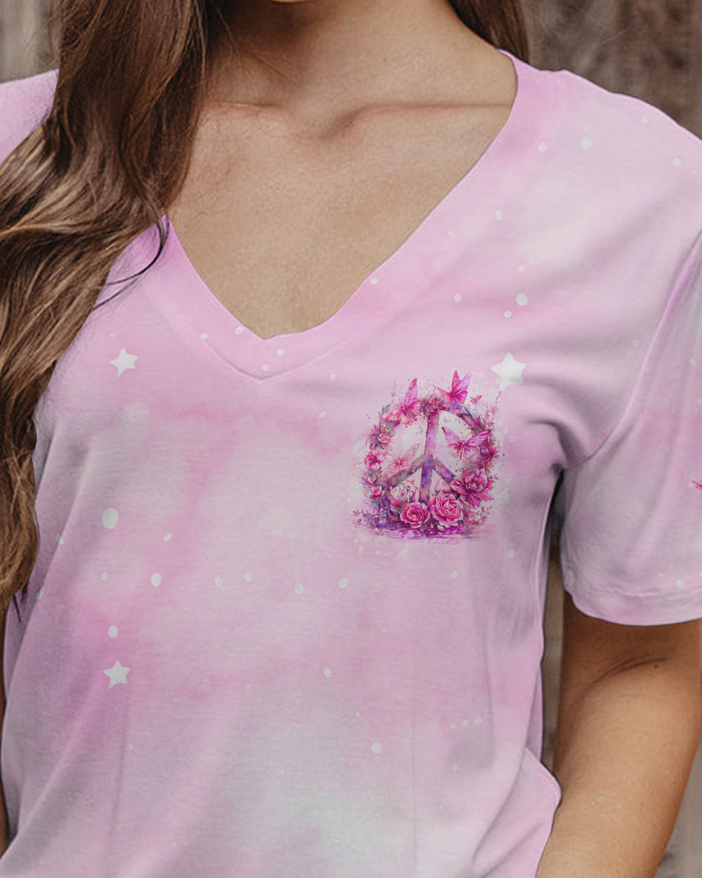 I BELIEVE THERE ARE ANGELS AMONG US PEACE ALL OVER PRINT - TLNO0804241