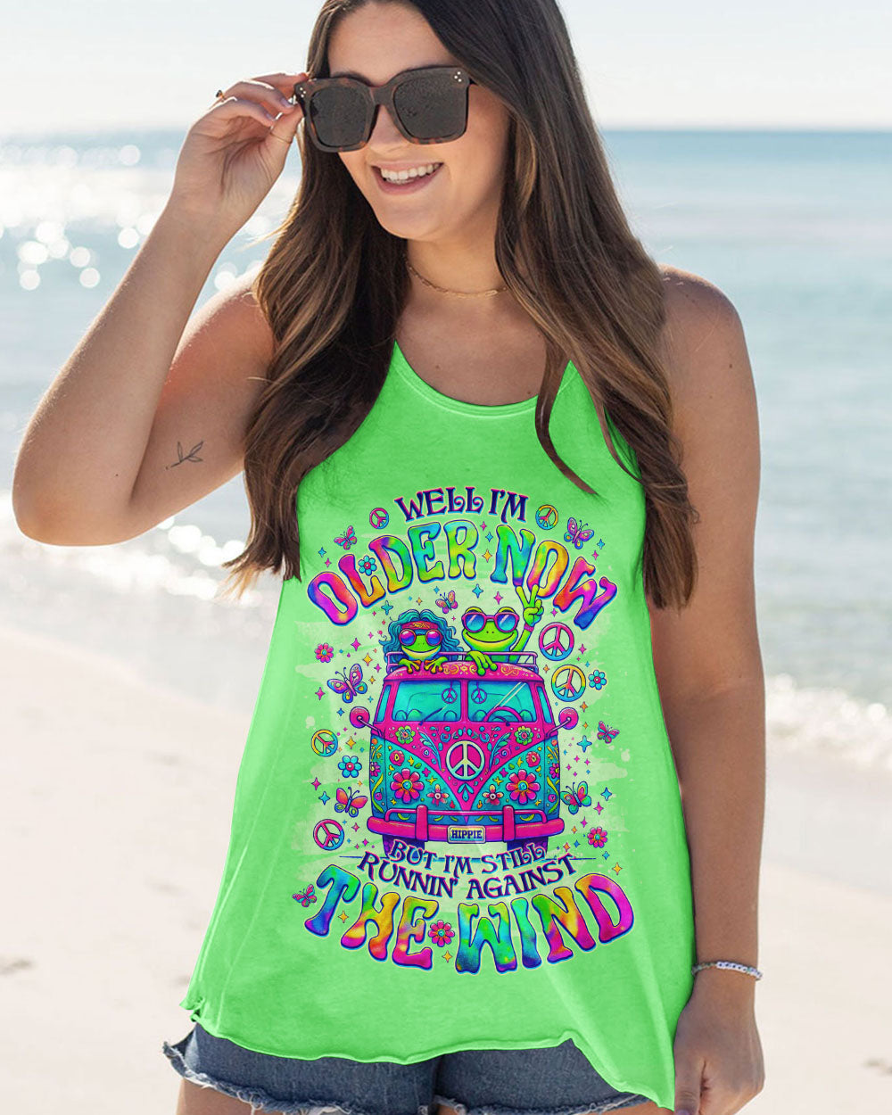 RUNNING AGAINST THE WIND BUS FROG ALL OVER PRINT - TLNO0805252