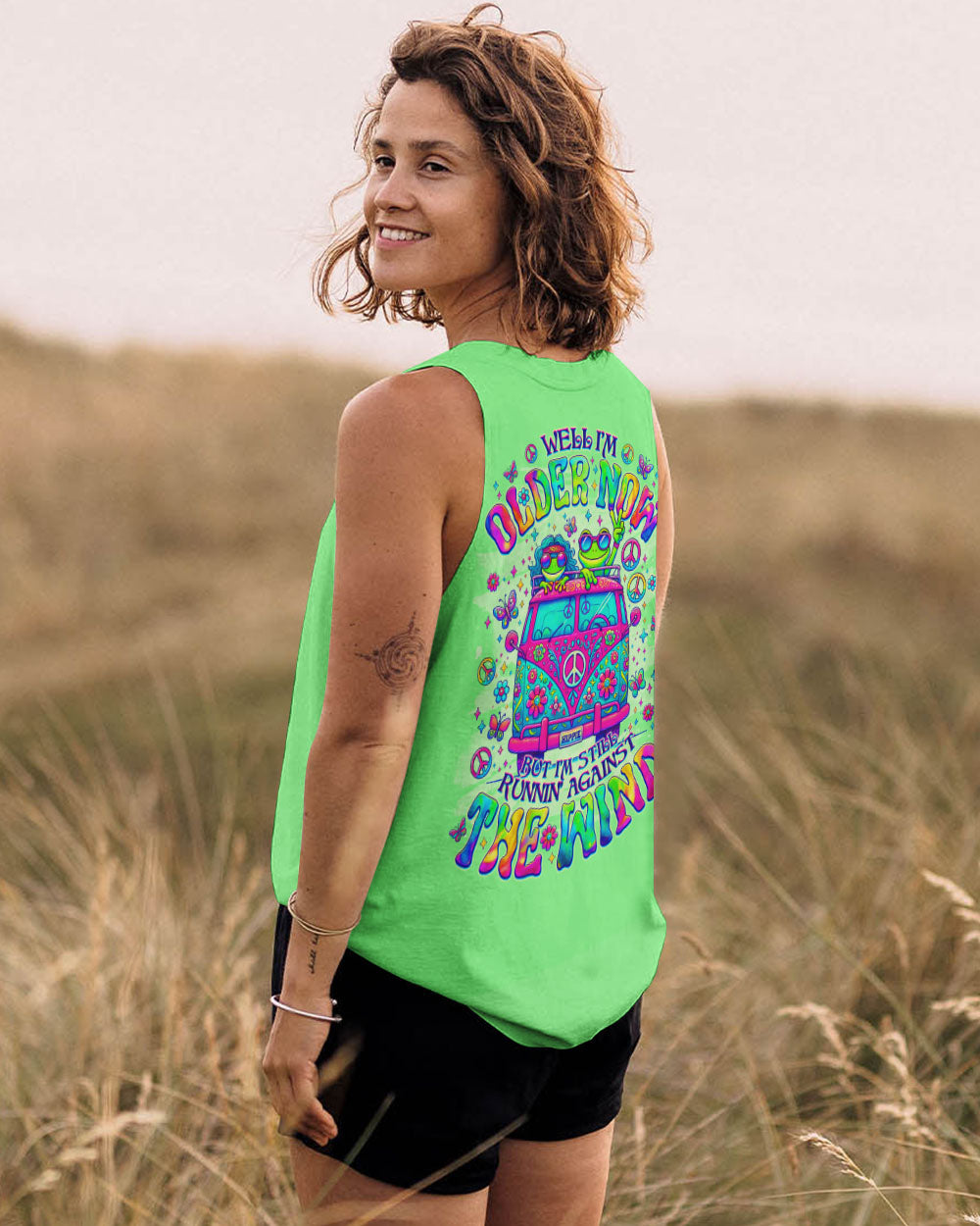 RUNNING AGAINST THE WIND BUS FROG ALL OVER PRINT - TLNO0805252