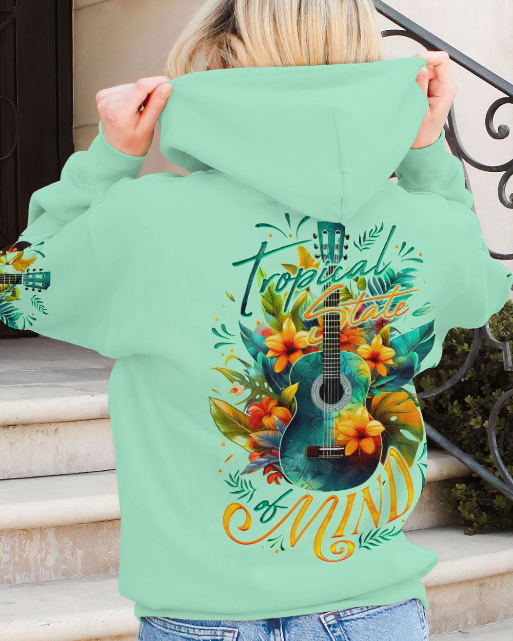 TROPICAL STATE OF MIND GUITAR ALL OVER PRINT - TLNO0806231
