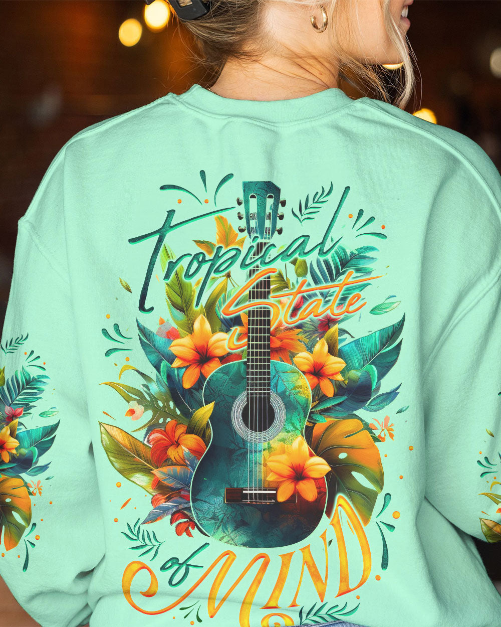 TROPICAL STATE OF MIND GUITAR ALL OVER PRINT - TLNO0806231