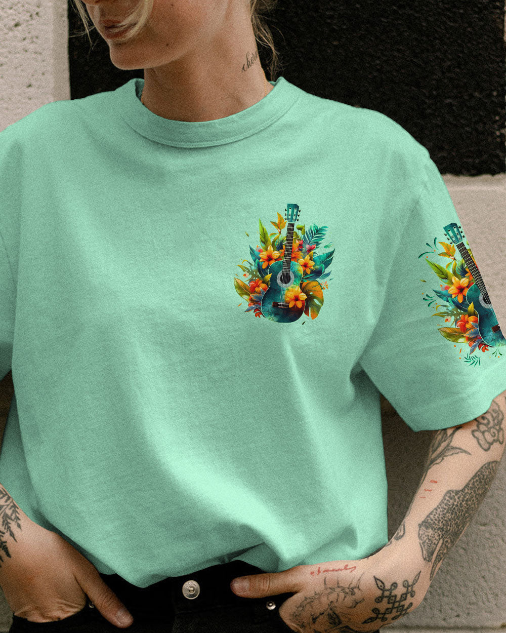 TROPICAL STATE OF MIND GUITAR ALL OVER PRINT - TLNO0806231