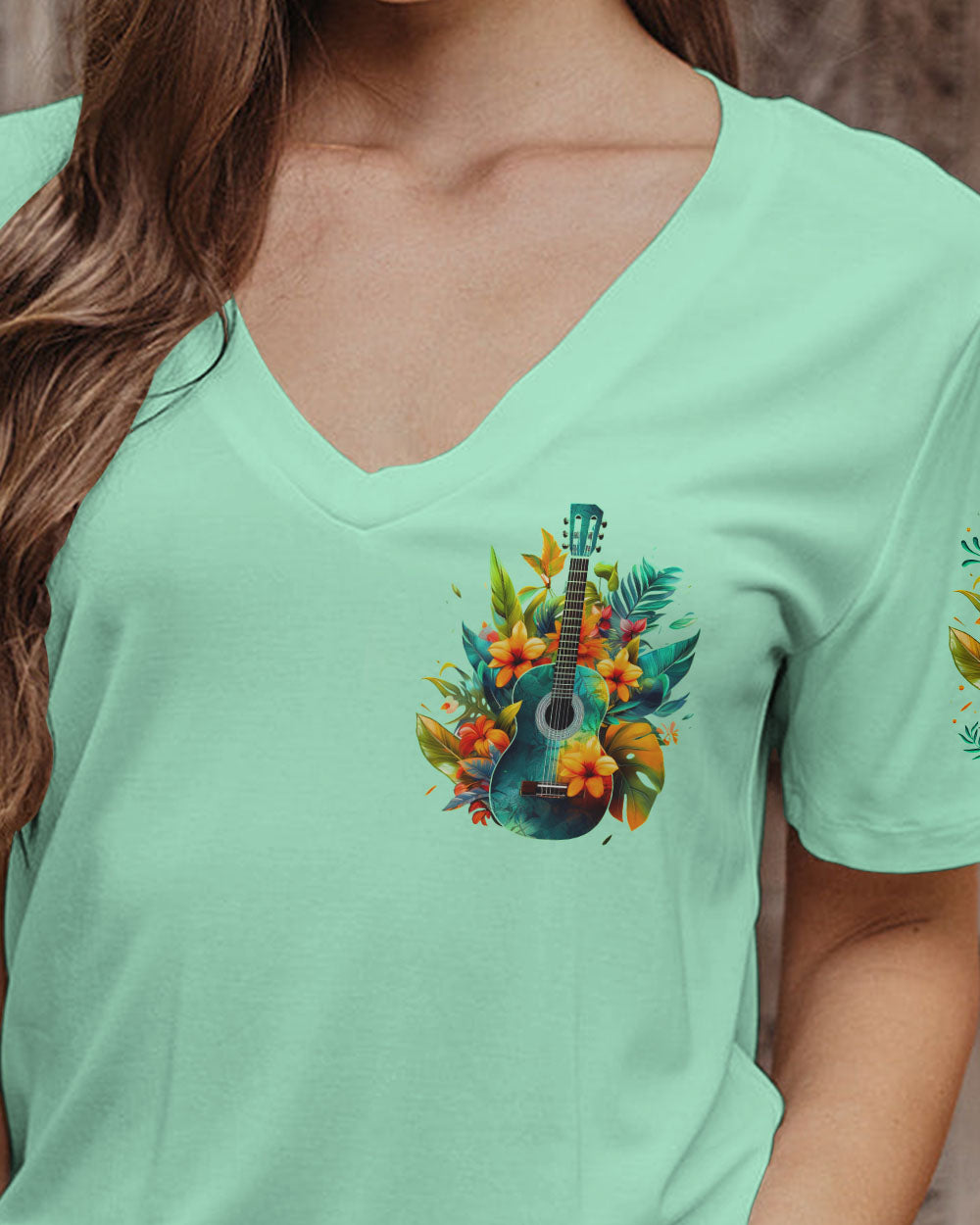 TROPICAL STATE OF MIND GUITAR ALL OVER PRINT - TLNO0806231