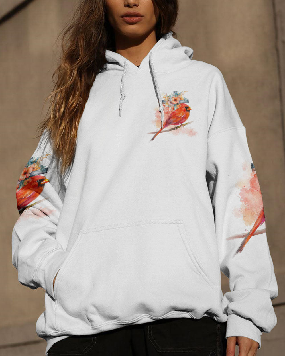 WHEN CARDINALS APPEAR ANGELS ARE NEAR ALL OVER PRINT - TLNO0808234