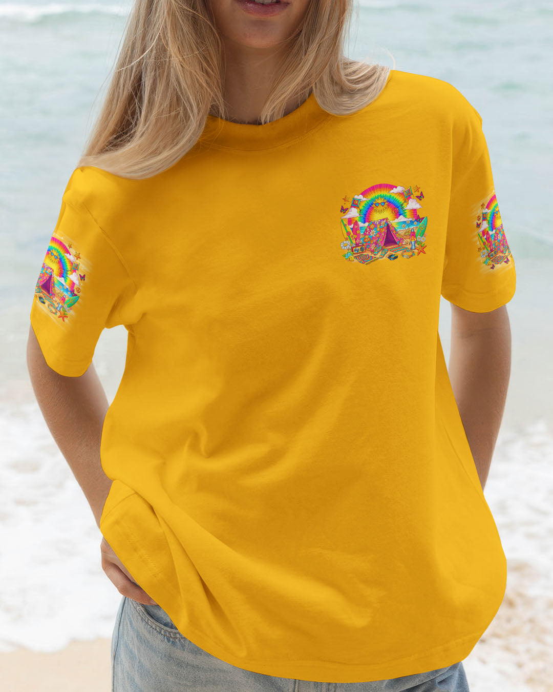 FIND ME WHERE THE MUSIC MEETS THE OCEAN GUITAR ALL OVER PRINT - TLNO0809252