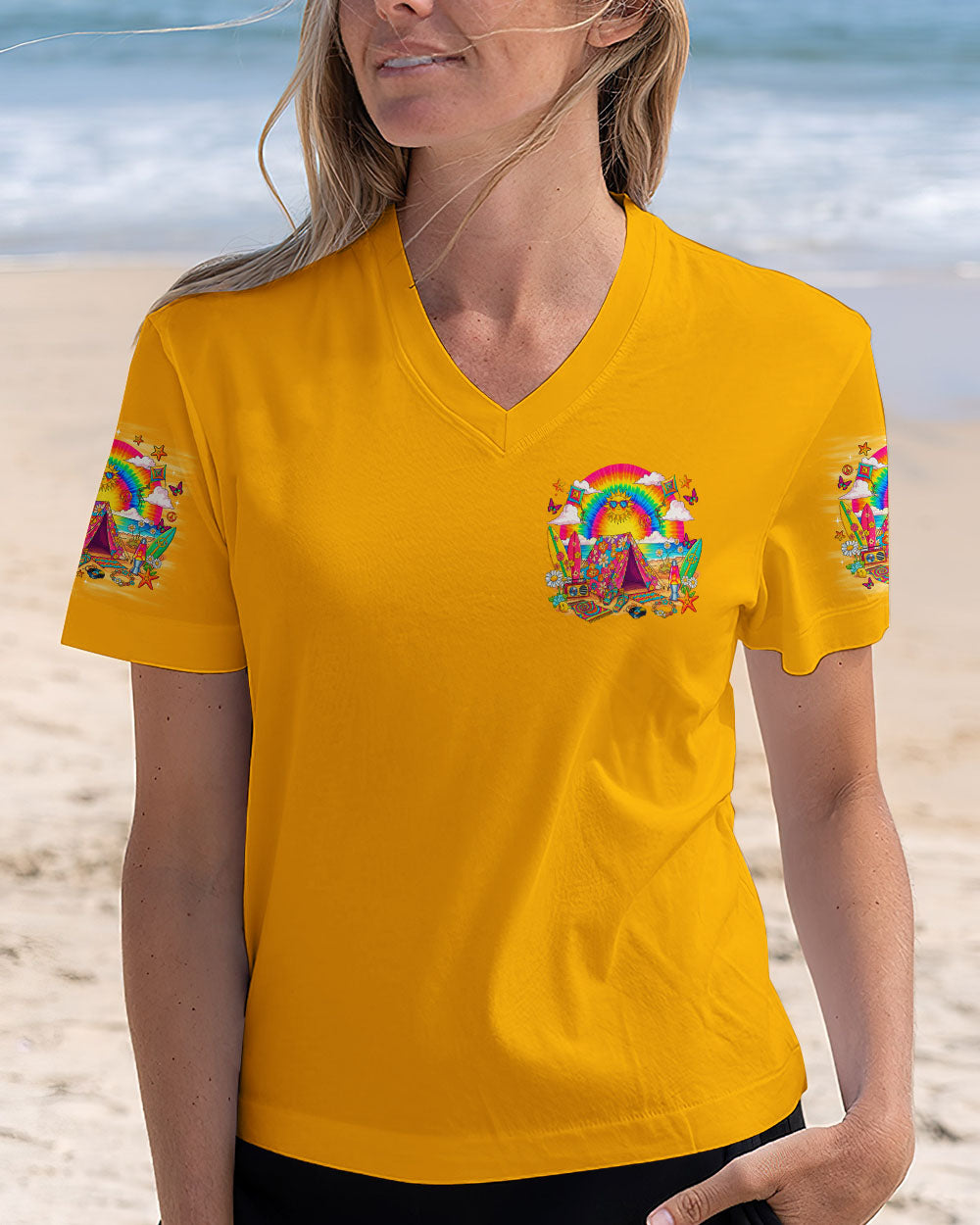 FIND ME WHERE THE MUSIC MEETS THE OCEAN GUITAR ALL OVER PRINT - TLNO0809252