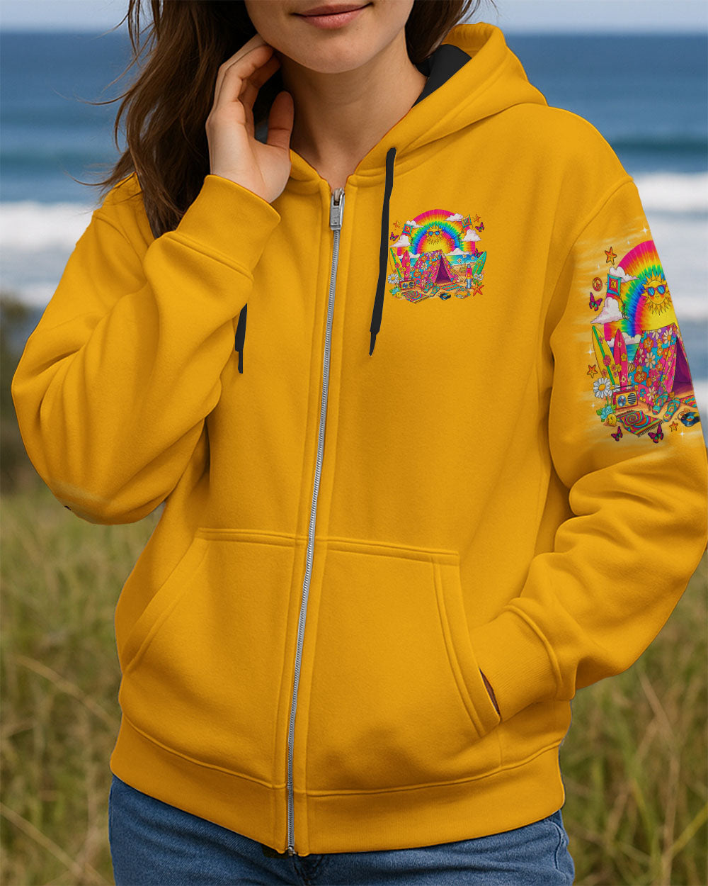FIND ME WHERE THE MUSIC MEETS THE OCEAN GUITAR ALL OVER PRINT - TLNO0809252