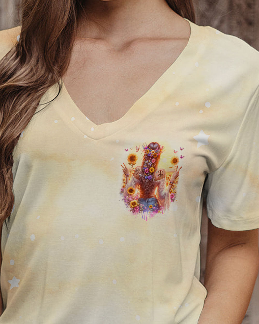 BE A SUNFLOWER ALL OVER PRINT - TLNO0812231