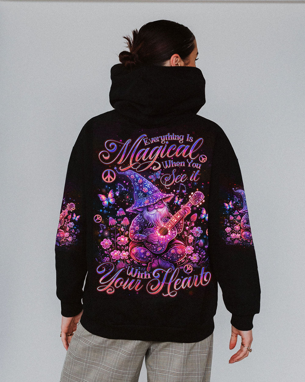 EVERYTHING IS MAGICAL WHEN YOU SEE IT GNOME ALL OVER PRINT - TLNO0907241