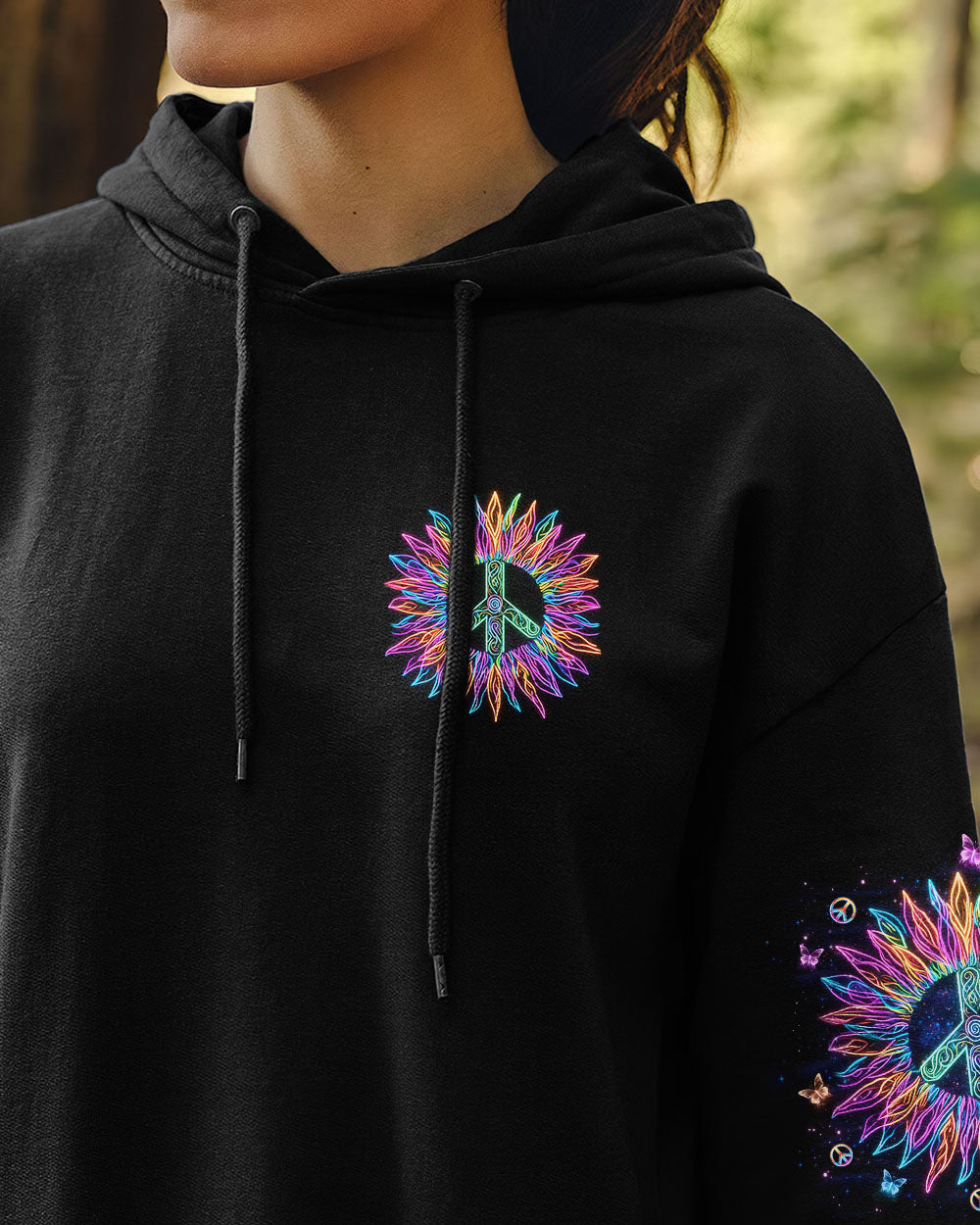 HIPPIE SOUL SUNFLOWER NEON ALL OVER PRINT - TLNO0911242