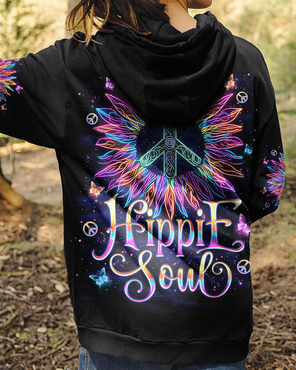 HIPPIE SOUL SUNFLOWER NEON ALL OVER PRINT - TLNO0911242