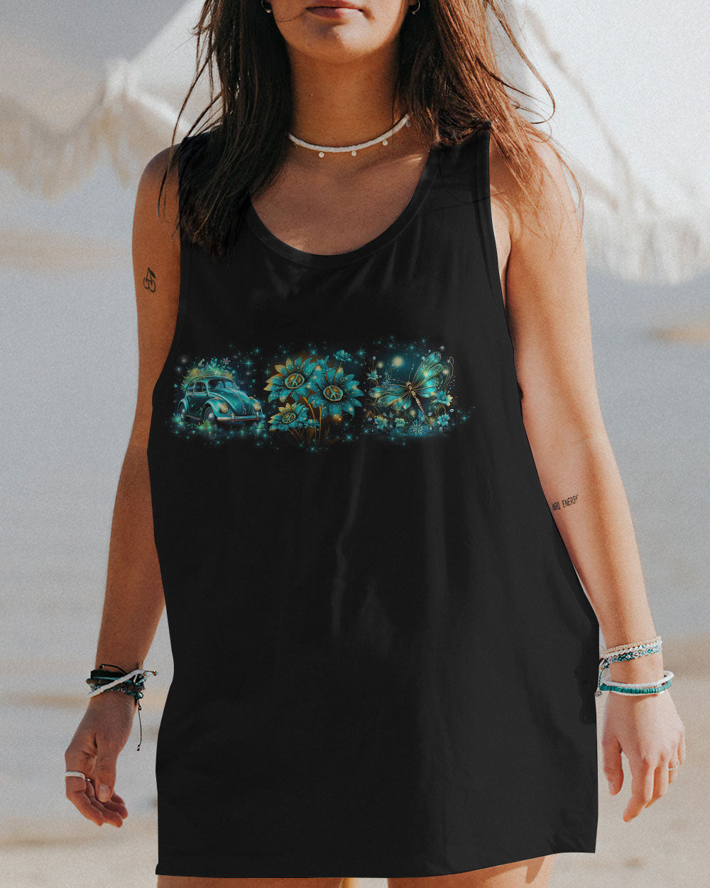 SPIRIT OF A DRAGONFLY SPARKLES ALL OVER PRINT - TLNO1001241