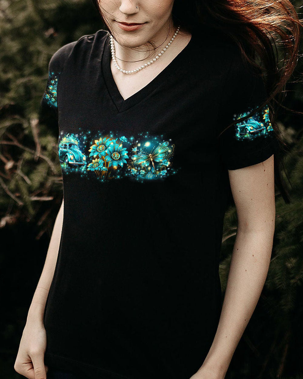 SPIRIT OF A DRAGONFLY SPARKLES ALL OVER PRINT - TLNO1001241