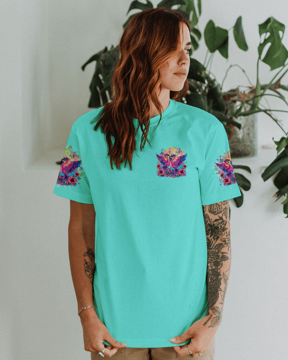 MAKE TODAY FLAMAZING FLAMINGO ALL OVER PRINT - TLNO1004242
