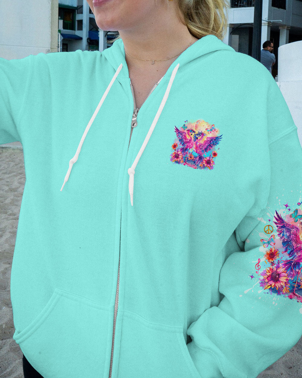 MAKE TODAY FLAMAZING FLAMINGO ALL OVER PRINT - TLNO1004242