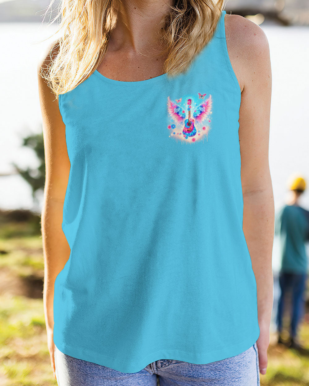 WHISPER WORDS OF WISDOM GUITAR WINGS ALL OVER PRINT - TLNO1006241