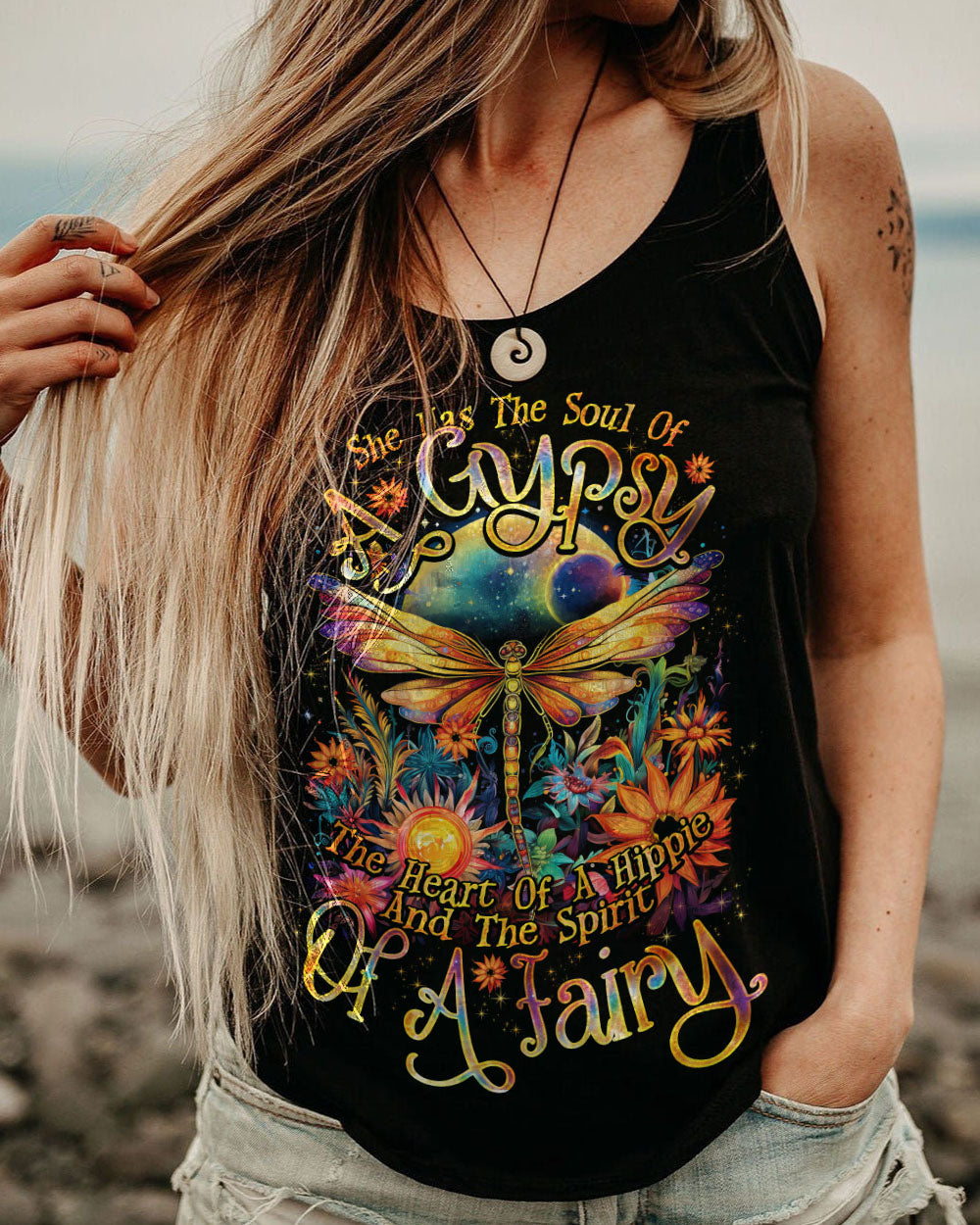 SPIRIT OF FAIRY DRAGONFLY ALL OVER PRINT - TLNO1010231
