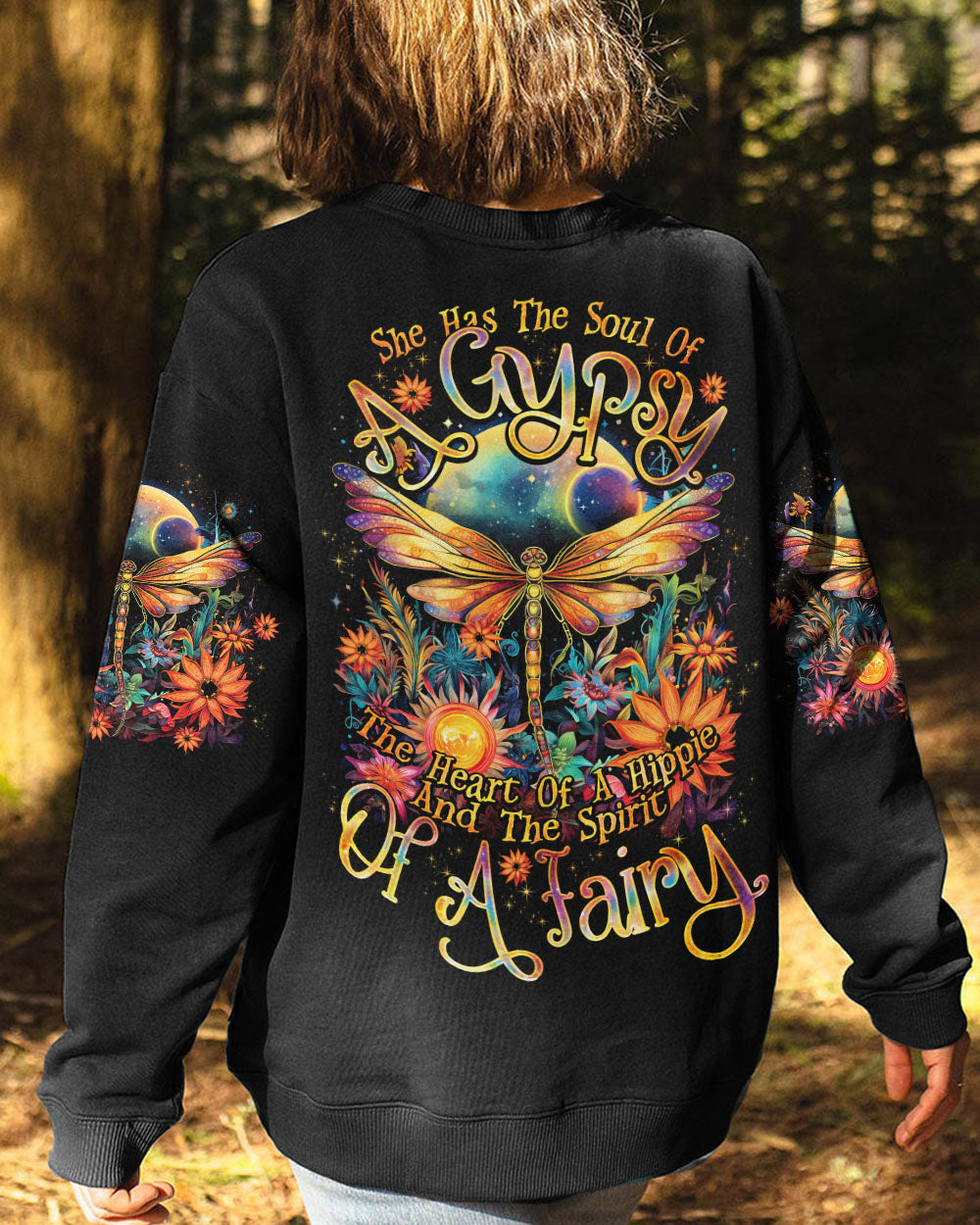 SPIRIT OF FAIRY DRAGONFLY ALL OVER PRINT - TLNO1010231