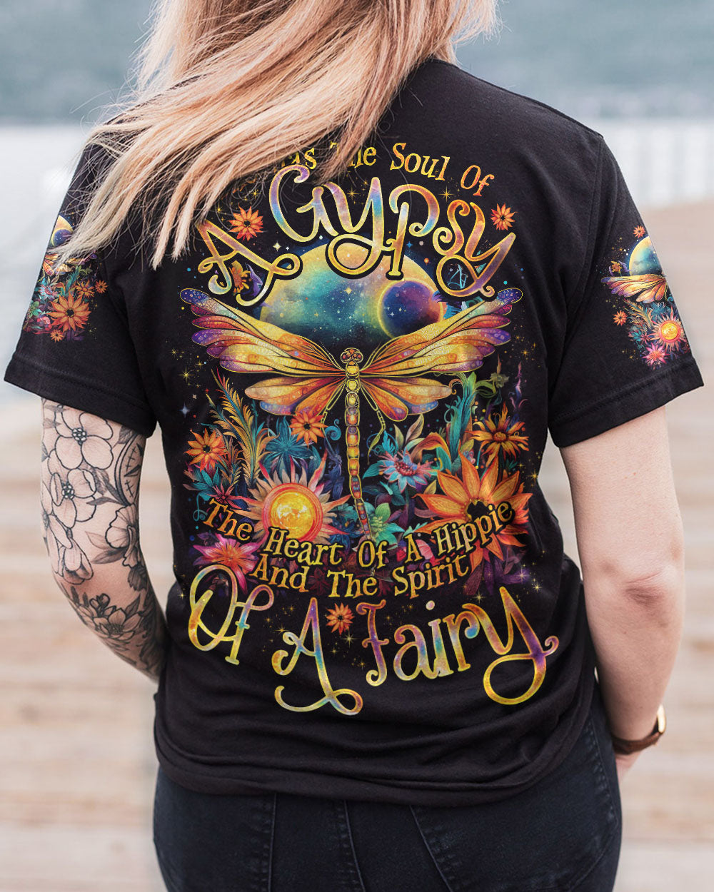 SPIRIT OF FAIRY DRAGONFLY ALL OVER PRINT - TLNO1010231