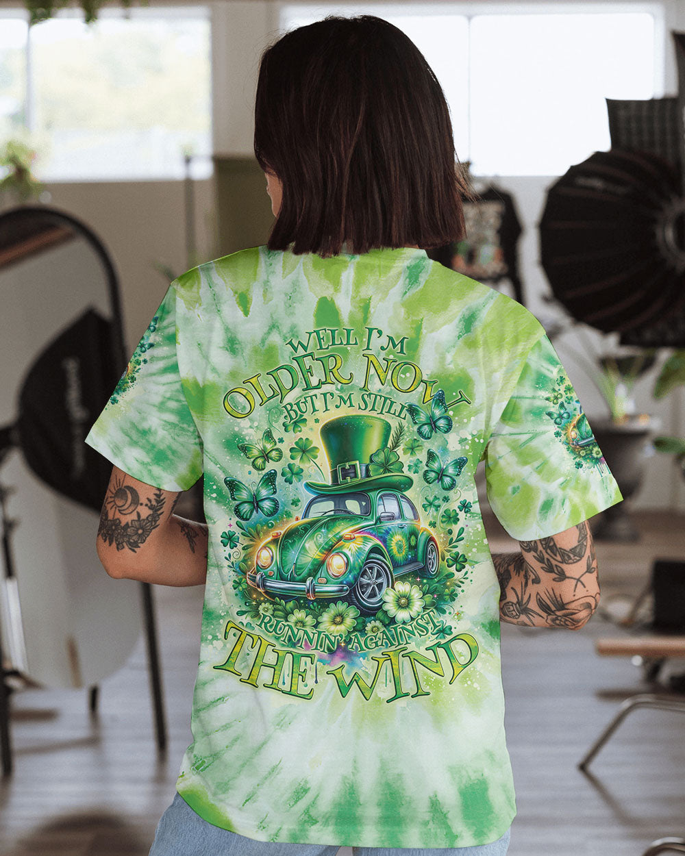 RUNNING AGAINST THE WIND PATRICK'S DAY ALL OVER PRINT - TLNO1101241