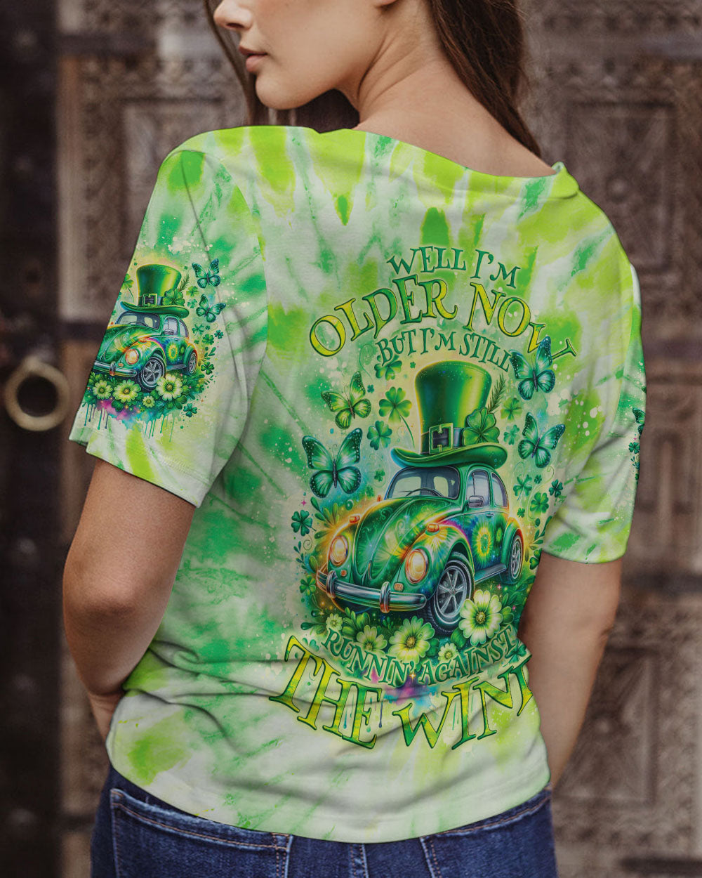 RUNNING AGAINST THE WIND PATRICK'S DAY ALL OVER PRINT - TLNO1101241