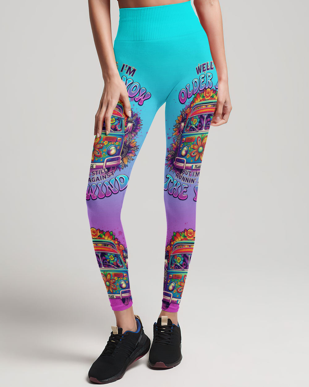 RUNNING AGAINST THE WIND COLORFUL ALL OVER PRINT - TLNO1108231