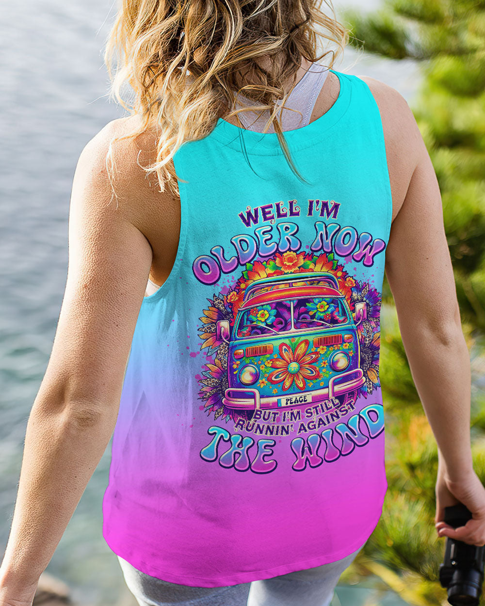 RUNNING AGAINST THE WIND COLORFUL ALL OVER PRINT - TLNO1108231