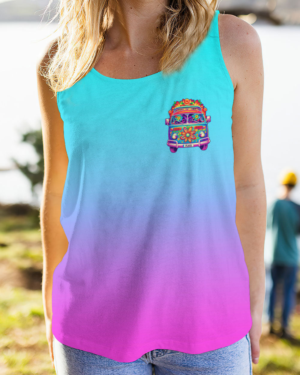 RUNNING AGAINST THE WIND COLORFUL ALL OVER PRINT - TLNO1108231
