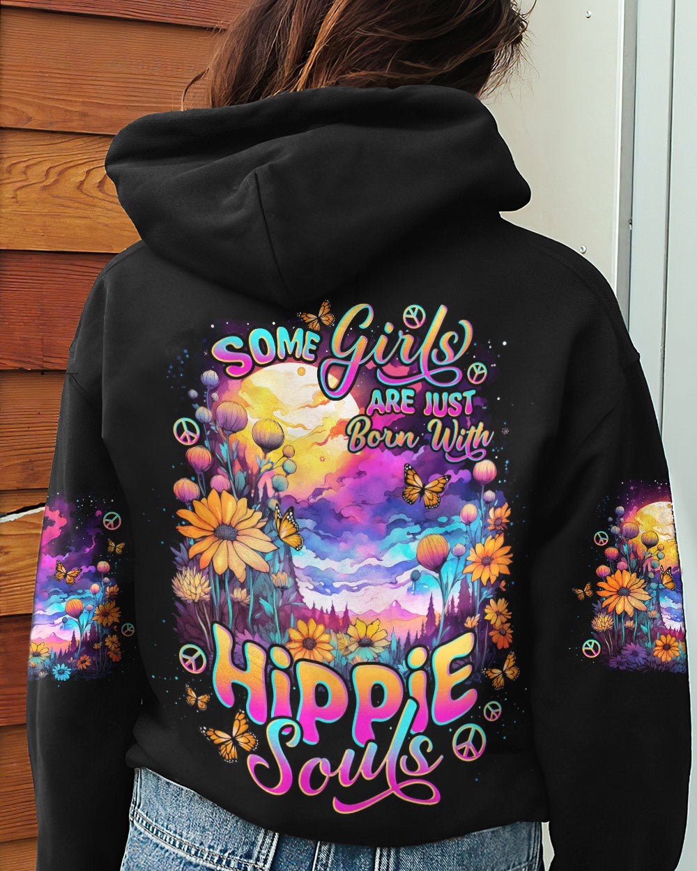 SOME GIRLS ARE JUST BORN ALL OVER PRINT - TLNO1110231